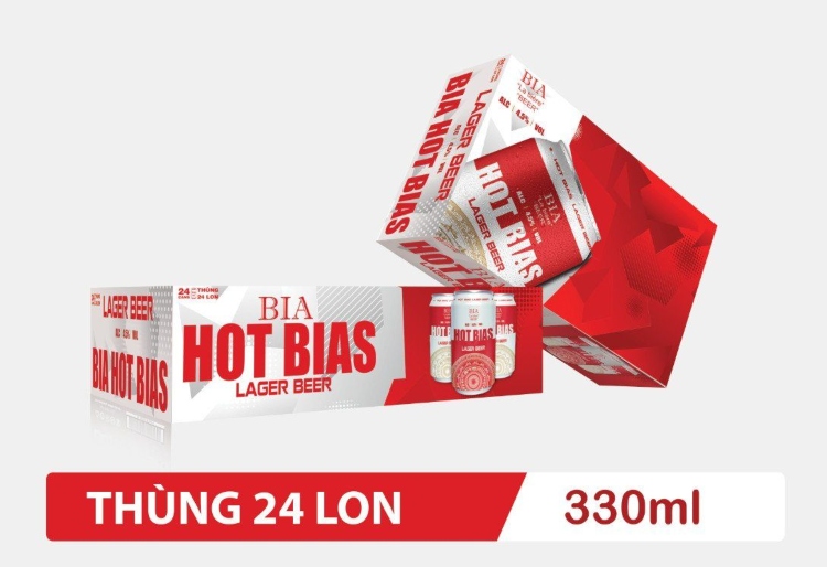 Bia Hot Bias Thùng 24 lon