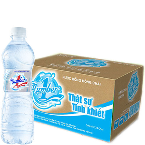 Nước đóng chai Number1 500ml