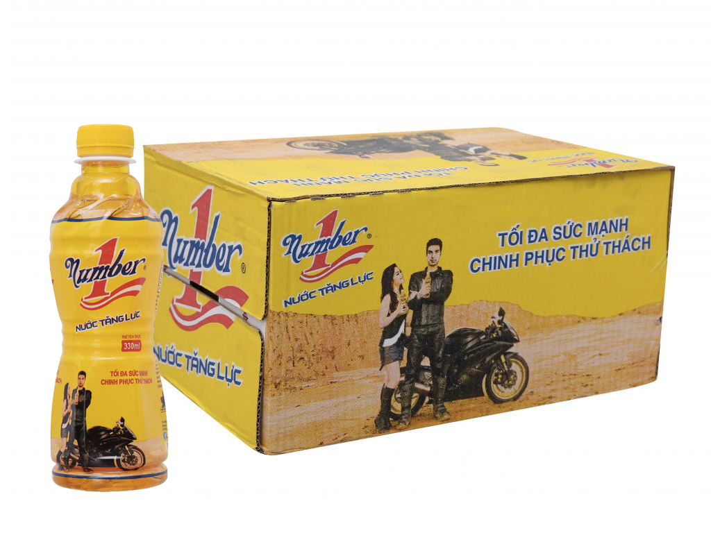 Nước tăng lực Number1 330ml thùng 24 chai